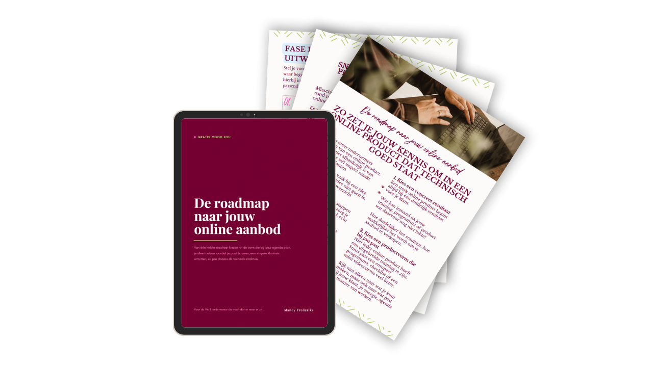 masterclass voor Virtueel assistentes / VA